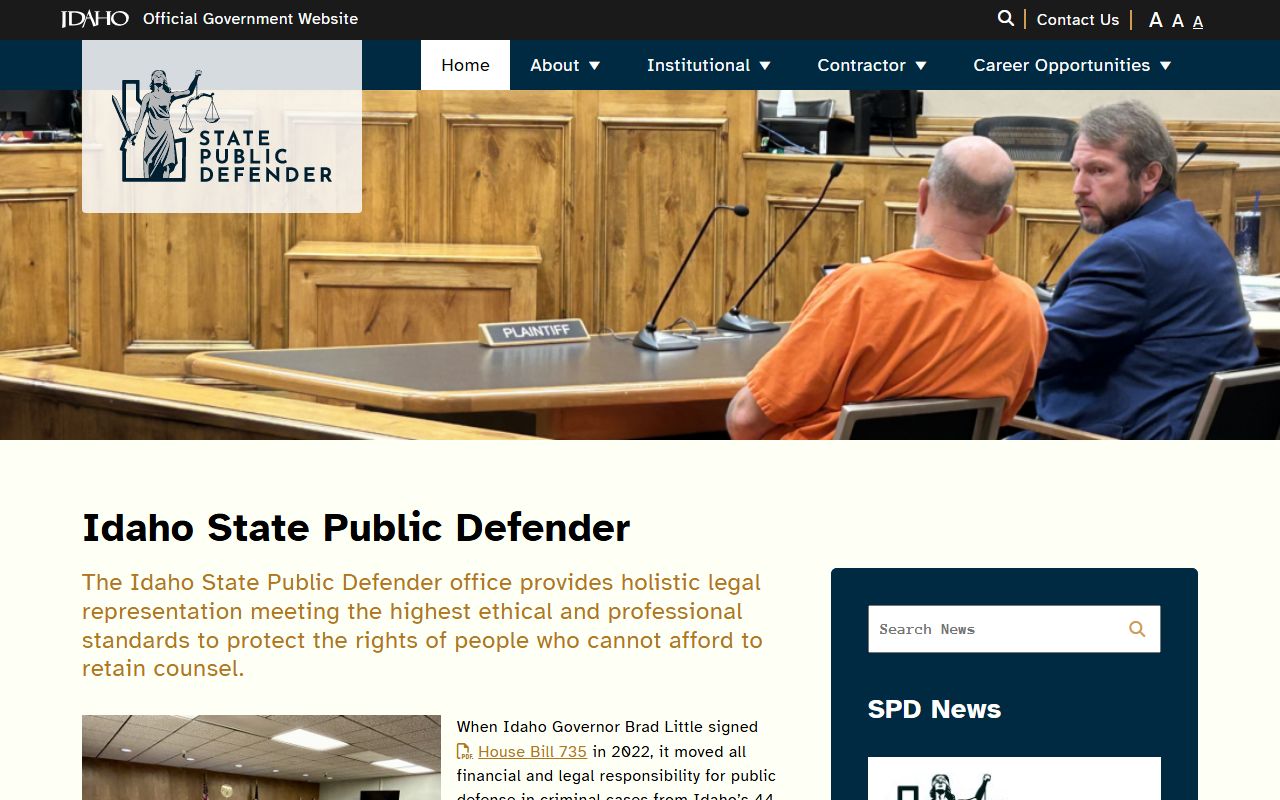 Bear Lake County Court records Idaho State Public Defender source