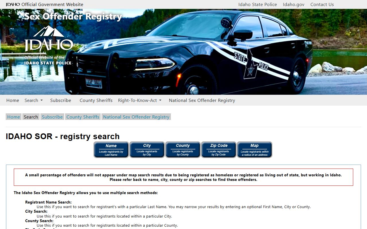 Bear Lake County warrant records Idaho registry search methods